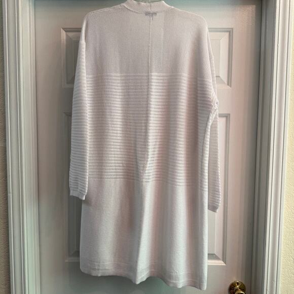 XL Talbots White Lightweight Cardigan - Picture 2 of 6